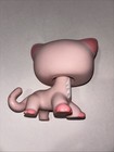 Littlest Pet Shop Lps Jumbo Pink Cat 2008 Hasbro Starburst Eyes Rare