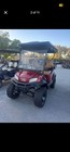     beautiful 2021 Lifted Club Car Gas Golf Cart With Enclosure Only 11 995   