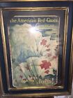 Original 1933 American Red Cross Carries On  N c  Wyeth Framed Lithograph Poster