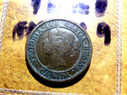 Very Nice 1859 Canada Large Cent Narrow  9 Over 8  9 8  R2