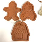 Cookie Molds  Brown Bag  Pampered Chef  Fox Run  Hermitage  large Variety Lot 