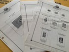 Job Lot Of 7 Packs Of Minkus Canada Blank Stamp Pages  1980-1988 Sealed   Open