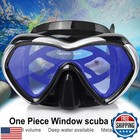 Scuba Diving Mask Anti-fog Panoramic Snorkel Goggles  Adult Mirror Swim Mask 