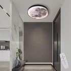 3d Led Moon Wall Light  3 Color-changing Options Dimmable Night Lamp With Remote