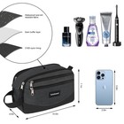 Toiletry Bag For Men Travel Essentials Shaving Dopp Kit Mens For Grooming Water