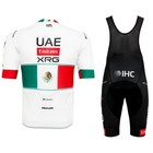 2026 Uae Men s Cycling Jersey Bib Shorts Sets Cycling Short Sleeve Jersey Bibs