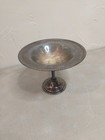 Vintage Wm A Rogers Silver Plated Footed Pedestal Candy Dish Compote Patina
