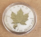 2017   Canada Maple Leaf   1 Oz Silver Cougar Privy  9999 Reverse Proof 