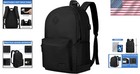 Large Capacity Water-resistant Backpack For Commuters With Anti-theft Features