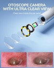 3 9mm Ear Wax Removal Scope Video Camera Digital Otoscope With 4 5 Inch Screen