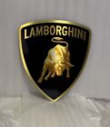 High Quality 16    Lamborghini Automobili Racing Aluminum Garage Shield Sign