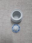 Vintage Winterling Bavaria Blue Floral Porcelain Lidded Sugar Bowl Germany