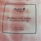 Kyte Baby Crib Sheet - Fitted Sheet 28in X 52in  71 Cm X 132 Cm 