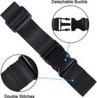 Wisdompro 2 Pcs Add A Bag Luggage Strap  Heavy Duty Adjustable Suitcase Belt Tra
