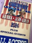 Kid Rock  Jason Aldean Commemorative 2024 Rock The Country Tour All Access Pass