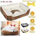 Large Pet Dog Cat Bed Puppy Cushion House Soft Warm Kennel Mat Blanket  5 Sizes