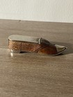 Victorian Shoe Match Safe   Cigar Cutter