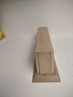 Model Train Display Case Ho Scale  Oak 