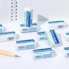 12 Pack Pencil Erasers  Small White Rubber Eraser For Kids School Students Offic