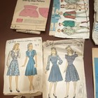 Vintage 1940s 1970s Sewing Pattern Lot  10  Du Barry Mod Holly Hobbie Mccall s