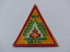 Unused Vintage 1986 Trees For Canada Scouts Canada Triangle Badge Patch