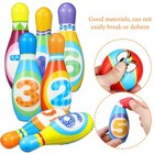 Bowling Ball Toy Game Set Preschool Parent-child Toddler Games Kids Toys