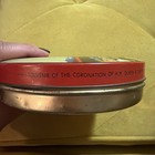 Vintage Queen Elizabeth Ii Coronation 1953 Commemorative Toffee Tin