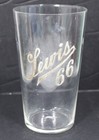 C1910  Pre Pro  Shot Glass -   Lewis 66    Whiskey