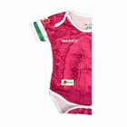 Virgencita Mexico Jersey Baby Unisex Hot Pink Color