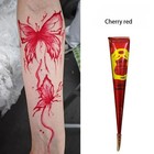 Natural Temporary Black Henna Tattoo Paste For Diy Body Art   Waterproof Mehndi 