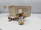 Schylling Biplane Tin Toy Ornament Collector Series 1995