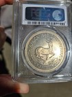 Prooflike  Silver 1948  South  Africa  5 Shillings   Pcgs Pl 66   gem   Pop 1120