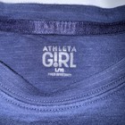 Athleta Girl Sweatshirt L 12 Navy Blue Find Your Kindness Graphic Night Nora