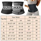 Men Fat Burning Sweat Tummy Belt Body Shaper Girdle Belly Slimming Waist Trainer
