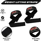 Mrx Weightlifting Bar Straps Gym Bodybuilding Fitness Workout Lifting Strap Pair