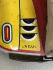 Small Vintage Tin Toy Car Grear Colors Marked Japan