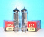 117z3 Nos Rca Radio Audio Amplifier Vintage Vacuum Tubes 2 Valves Tested 117z3