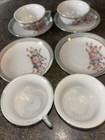 Antique Vintage Children   s China Tea Set Hand Painted Japan 4 Cups 4 Tea Saucer