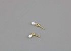 2pcs 1 26mm Metal Posts Ear Studs For 14 - 18 Inch American Girl Doll Earrings