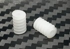 Plastic Worm Gears 2x For 2 Mm Shafts - 10 Mm L - 6 Mm Od 1 9 Mm Id For 2 0 Mm