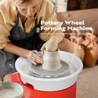 9 8   25cm Lcd Touch Pottery Wheel Ceramic Machine Foot Pedal Detachable Basin