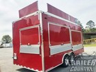New 2026 8 5x20 Enclosed Mobile Concession Kitchen Food Vending Trailer Marquee