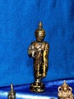 14 15thc Burmese Lanka Bronze Buddha  Beautiful
