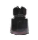 Outstanding Swirled Dark Purple Cd 565 1 Russian Glass Insulator