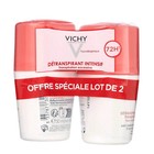 2 4 6 Pack Vichy Deodorant Stress Resist Anti-perspirant Roll-on 72h  2x 50ml  