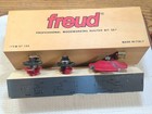 Freud Router Bit Set 97-104 3pc Professional Woodworking Set In Box