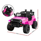 Electric Ride On Jeep Car For Kids 12v Pink Battery Powered Remote 