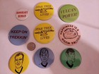 Lot Of 9 Vintage Star Trek Pins Sold At 70 s Star Trek Convention In Los Angeles