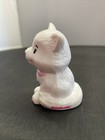 Fisher Price Little People Barbie Friend Part Vet Pet Cat Kitten Pink Collar Dr