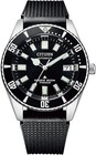 Citizen Promaster Marine Nb6021-17e Titanium Black Watch Men New Box